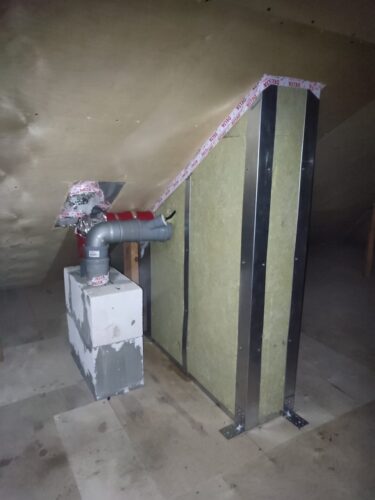 Монтаж системы вентиляции с дымником «Каскад» в доме